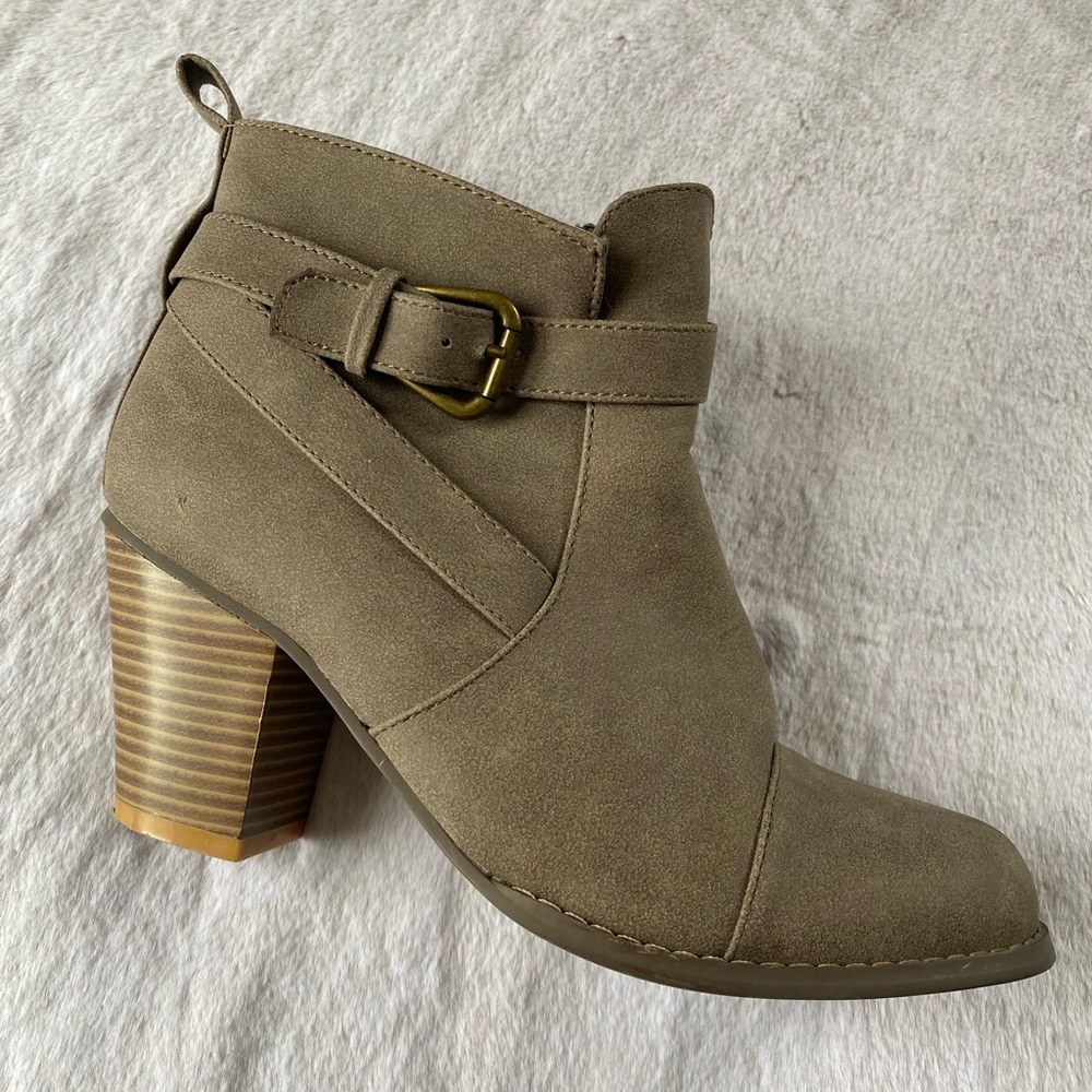 Taupe Ankle Boots